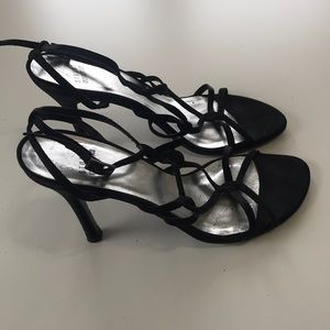 Stuart Weitzman black sandals